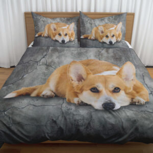 Pembroke Welsh Corgi 3 - Bedding Set - Blanket - Rug